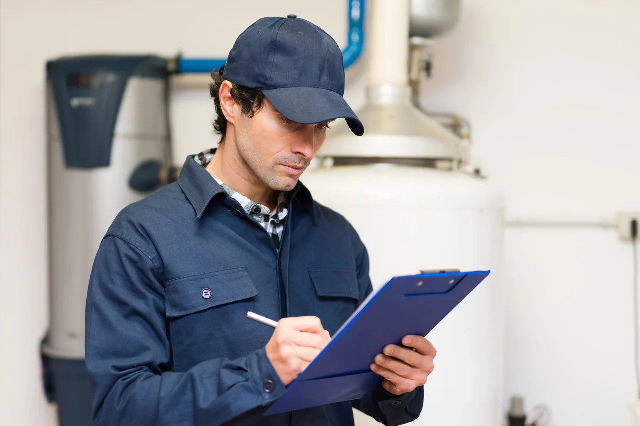 Plombier inspectant une canalisation d'évacuation à Dampmart (77400)